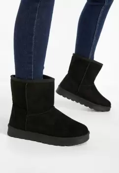 Cizme imblanite dama negre Celesa imagine