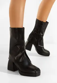 Botine cu toc imagine