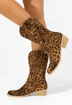 Cizme western dama imagine