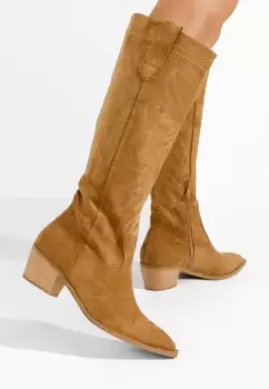 Cizme western dama Suena negre imagine