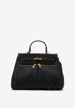 Geanta de mana Auburn neagra imagine
