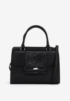 Geanta de mana Thassia neagra imagine