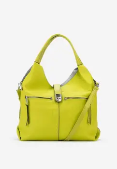 Geanta de umar Leigha lime imagine