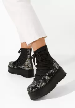 Ghete cu platforma Amelia V2 multicolore imagine