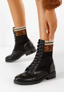 Ghete dama negre Antonia imagine