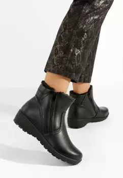 Ghete imblanite dama Lesara negre imagine