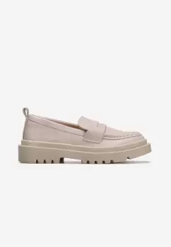 Mocasini copii bej Newark B imagine