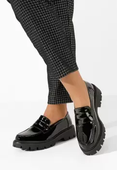 Mocasini cu talpa groasa Zampa grena imagine