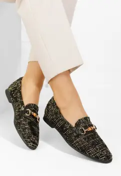 Mocasini dama Jayna negri imagine