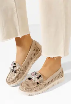 Mocasini dama Lynna aurii imagine