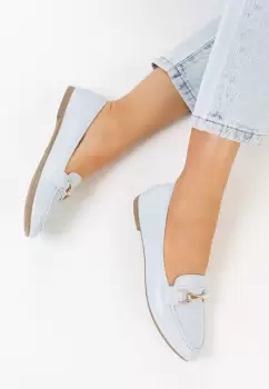 Mocasini dama Merra bleu imagine