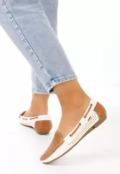 Mocasini dama Piane maro imagine