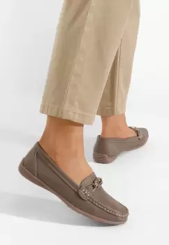 Mocasini dama piele rosii Celetina imagine