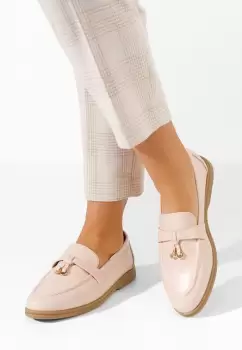 Mocasini dama Ravishine albi imagine