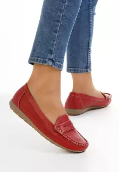 Mocasini dama rosii Kolbie imagine