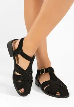 Pantofi casual dama Aguela negri imagine