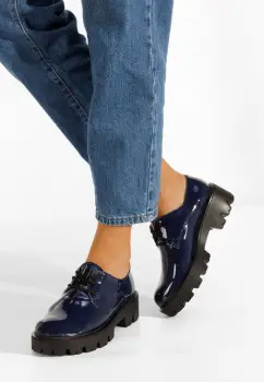 Pantofi casual dama albastri Iruela albastri imagine