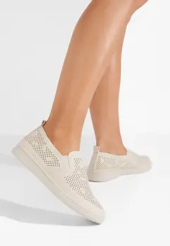 Pantofi casual dama Elissia bej imagine