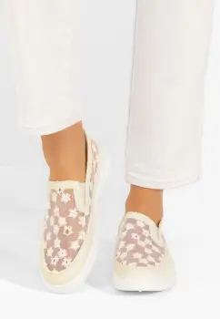 Pantofi casual dama Latyssa bej imagine