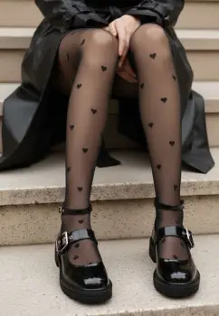 Pantofi casual dama Malvina negri imagine