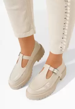 Pantofi casual dama Pandy grena imagine