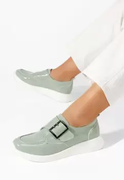 Pantofi casual dama piele Sylia roz imagine