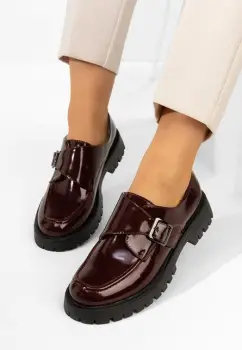 Pantofi casual dama Rafila grena imagine