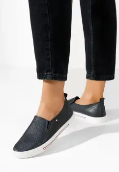 Pantofi casual dama Saphira navy imagine