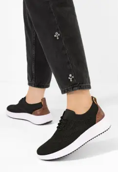 Pantofi casual dama Sorisa negri imagine