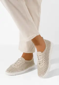 Pantofi casual dama Tonelia bej imagine