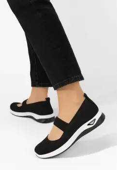 Pantofi casual dama Wonda negri imagine