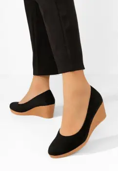 Pantofi cu platforma Gricelda negri imagine