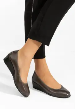 Pantofi cu platforma Josmia kaki imagine