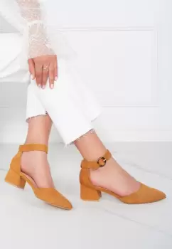 Pantofi cu toc Kadie Camel imagine