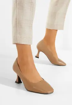 Pantofi cu toc kaki Quintana imagine