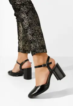 Pantofi slingback Asmita negri imagine