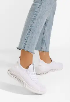 Pantofi sport dama Yona albi imagine