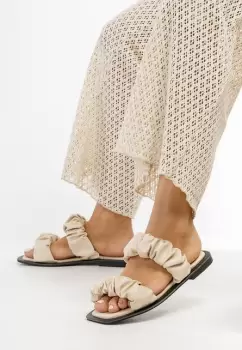 Papuci dama Meliena Bej imagine