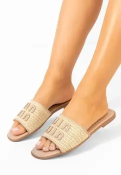 Papuci dama Niosa bej imagine