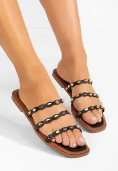 Papuci fara toc Gatta negri imagine