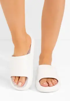 Papuci plaja dama Jomya V3 albi imagine