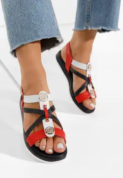 Sandale cu talpa joasa Phonia multicolore imagine