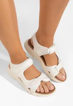 Sandale sport dama Alanie albe imagine