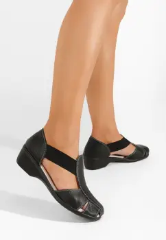 Sandale toc mic Melona V3 albe imagine