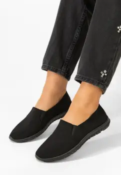 Tenisi Slip-On Gretia negri imagine